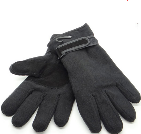 Leather Palm Fleece Glove