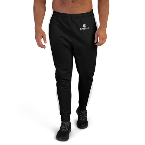 Black and white Men's Joggers