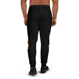 Orange, black and White Men's Joggers