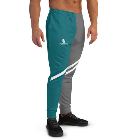 Teal and Gray Joggers