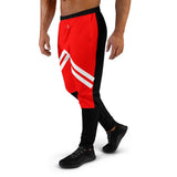 Red, Black and White Men's Jogger