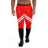 Red, Black and White Men's Jogger