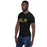 Black King Short-Sleeve Unisex (Black) T-Shirt