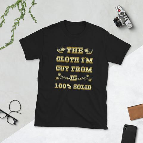 100% Solid Short-Sleeve Unisex T-Shirt