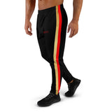 Gold and Red Stripe Men's Joggers