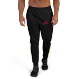 Gold and Red Stripe Men's Joggers