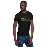 Black King Short-Sleeve Unisex (Black) T-Shirt