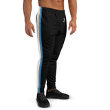 Blue White and black Men's Joggers