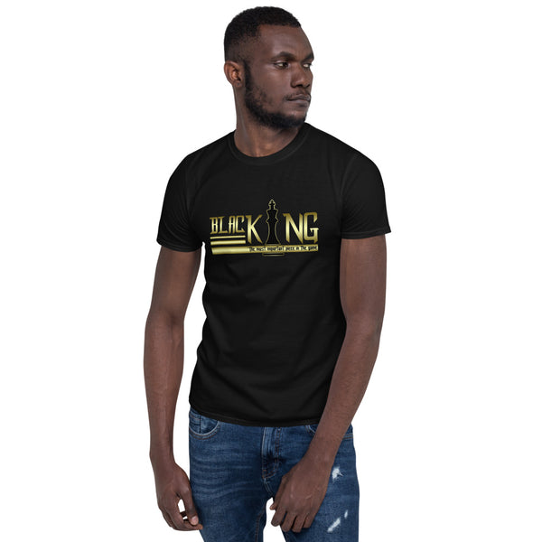 Black King Short-Sleeve Unisex (Black) T-Shirt