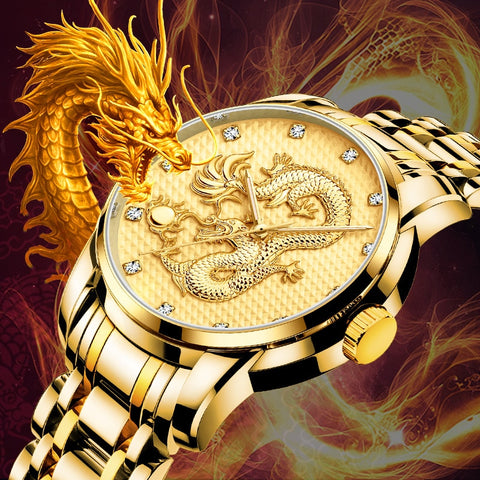 ASTON Golden Dragon Watch