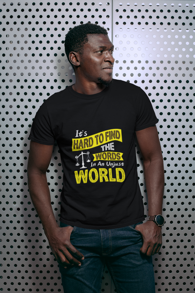 UNJUST World unisex T-SHIRT